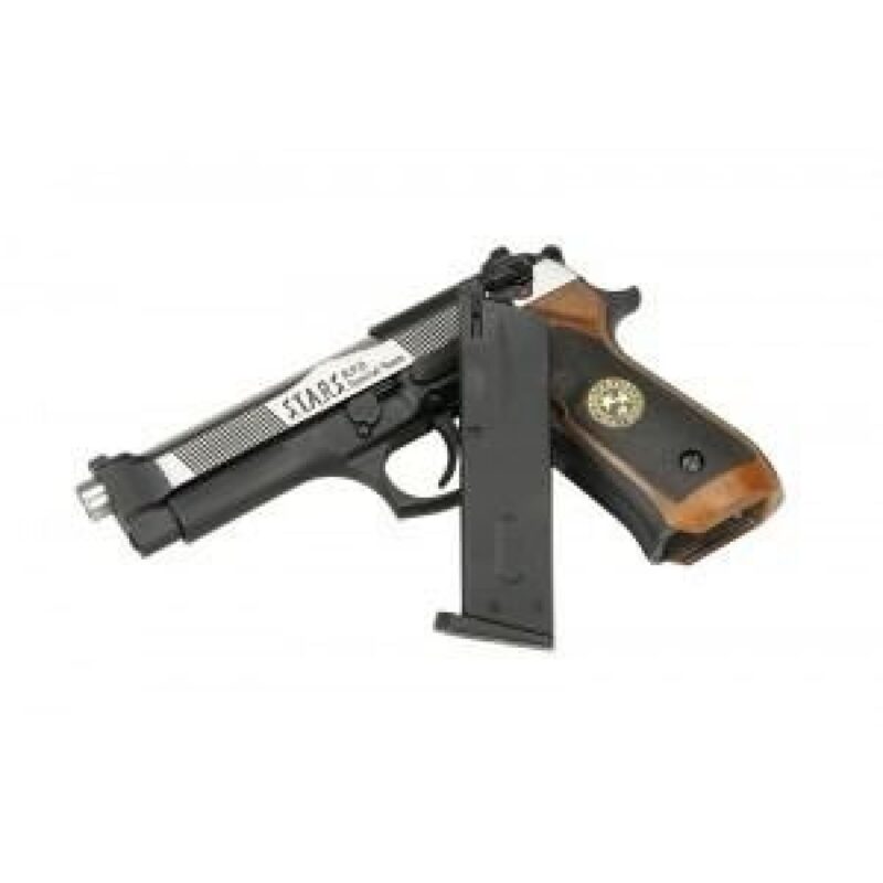 WE Samurai Edge M9 Silver & Black GBB Airsoft Tabanca - Görsel 5