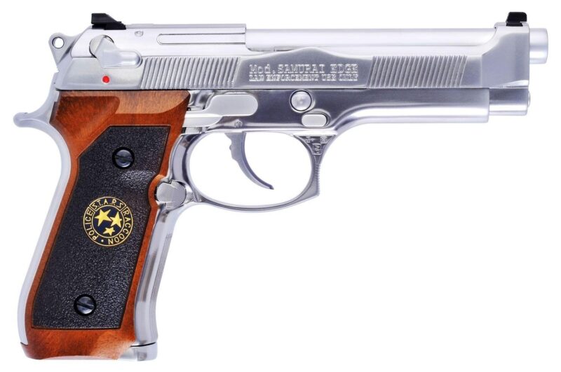 WE Samurai Edge M9 Silver GBB Airsoft Tabanca
