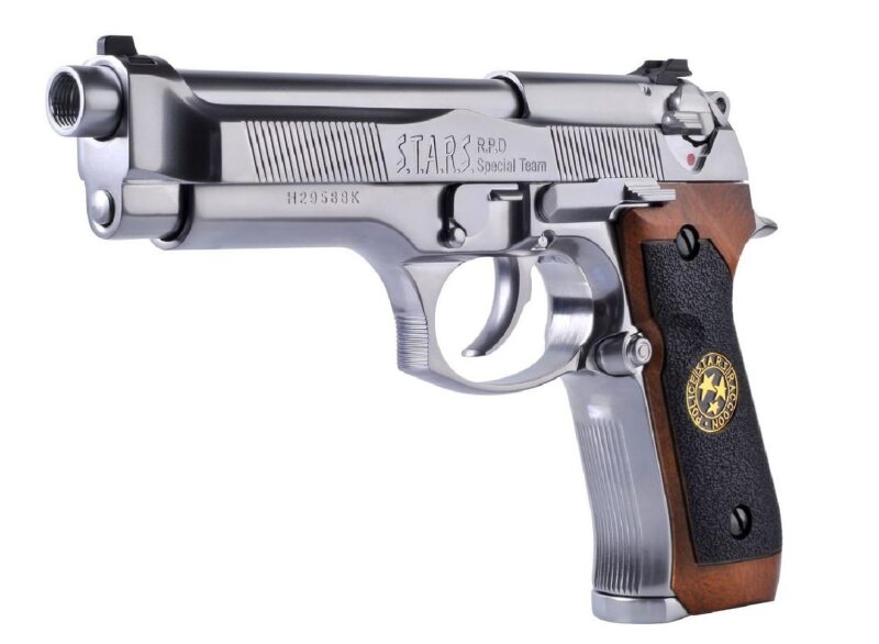 WE Samurai Edge M9 Silver GBB Airsoft Tabanca - Görsel 2