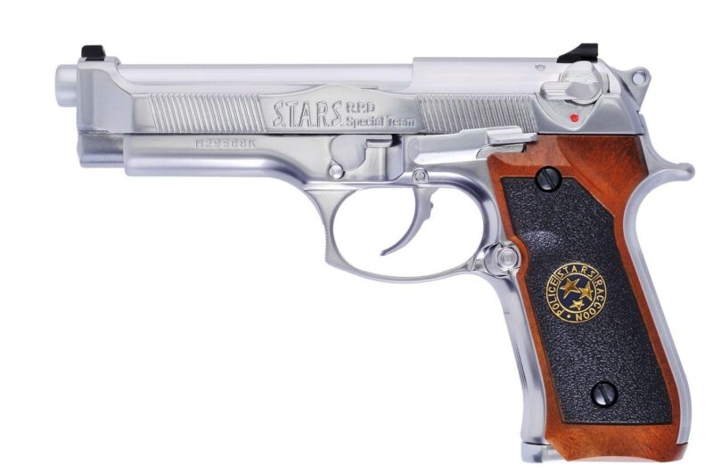 WE Samurai Edge M9 Silver GBB Airsoft Tabanca - Görsel 3