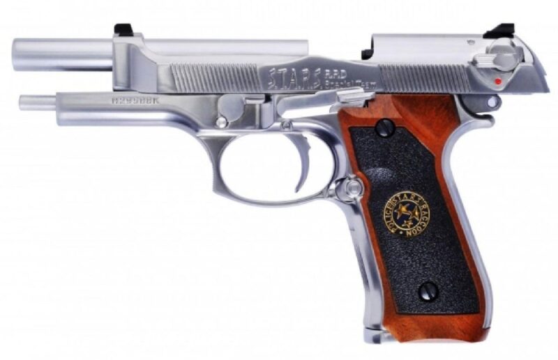 WE Samurai Edge M9 Silver GBB Airsoft Tabanca - Görsel 4