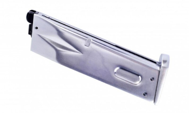WE Samurai Edge M9 Silver GBB Airsoft Tabanca - Görsel 6